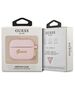 Original Case APPLE AIRPODS PRO Guess Silicone Vintage Script (GUAPSSSI) pink 3666339010003