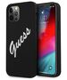 Original Case IPHONE 12 PRO MAX Guess Hardcase Silicone Vintage (GUHCP12LLSVSBW) black 3700740495292