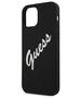 Original Case IPHONE 12 PRO MAX Guess Hardcase Silicone Vintage (GUHCP12LLSVSBW) black 3700740495292