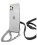 Original Case IPHONE 12 / 12 PRO Guess Hardcase 4G Silver Chain (GUHCP12MKC4GSSI) transparent 3666339003586