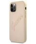 Original Case IPHONE 12 / 12 PRO Guess Hardcase Saffiano Vintage Script (GUHCP12MRSAVSLG) gold 3666339004422