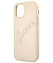 Original Case IPHONE 12 / 12 PRO Guess Hardcase Saffiano Vintage Script (GUHCP12MRSAVSLG) gold 3666339004422