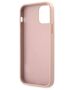 Original Case IPHONE 12 / 12 PRO Guess Hardcase Saffiano Vintage Script (GUHCP12MRSAVSRG) pink 3666339002725