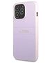 Original Case IPHONE 13 PRO Guess Saffiano Hot Stamp & Metal Logo (GUHCP13LPSASBPU) purple 3666339047863