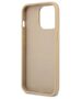 Original Case IPHONE 13 PRO Guess Hardcase Saffianotriangle Logo (GUHCP13LPSATLE) beige 3666339040338