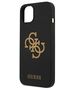 Original Case IPHONE 13 Guess Hard Case Silicone 4G Logo (GUHCP13MLS4GGBK) black 3666339024246