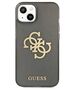 Original Case IPHONE 13 MINI Guess Hard Case Glitter 4G Big Logo (GUHCP13SPCUGL4GBK) black 3666339024390