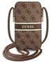 Bag Guess 6,1" Hardcase 4G Stripe (Guuphm4GDBR) brown 3666339031701