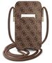 Bag Guess 6,1" Hardcase 4G Stripe (Guuphm4GDBR) brown 3666339031701