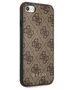 Original Case IPHONE SE 2022 / SE 2020 / 7 / 8 Guess Hard Case 4G Metal Gold Logo (GUHCI8G4GFBR) brown 3700740493953