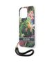 Case IPHONE 13 PRO Guess Hardcase Flower Strap (GUHCP13LHFLSB) blue 3666339040451