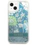 Case IPHONE 13 Guess Hardcase Flower Liquid Glitter (GUHCP13MLFLSN) green 3666339041366