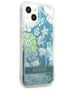 Case IPHONE 13 Guess Hardcase Flower Liquid Glitter (GUHCP13MLFLSN) green 3666339041366