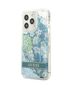 Case IPHONE 13 PRO MAX Guess Hardcase Flower Liquid Glitter (GUHCP13XLFLSN) green 3666339041380