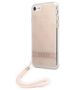 Case IPHONE SE 2022 / SE 2020 / 7 / 8 Guess Hardcase 4G Print Strap (GUOHCI8H4STP) pink 3666339055202