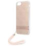 Case IPHONE SE 2022 / SE 2020 / 7 / 8 Guess Hardcase 4G Print Strap (GUOHCI8H4STP) pink 3666339055202