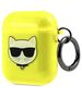 Original Case APPLE AIRPODS Karl Lagerfeld Cover Choupette (KLA2UCHFY) yellow 3666339009229