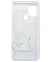 Original Case SAMSUNG GALAXY M21 Karl Lagerfeld Hardcase Choupette Fun (KLHCM21CFNRC) transparent 3700740478912