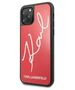 Original Case IPHONE 11 PRO Karl Lagerfeld Hard Case Signature Glitter (KLHCN58DLKSRE) red 3700740467565