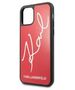 Original Case IPHONE 11 PRO Karl Lagerfeld Hard Case Signature Glitter (KLHCN58DLKSRE) red 3700740467565