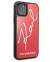 Original Case IPHONE 11 PRO Karl Lagerfeld Hard Case Signature Glitter (KLHCN58DLKSRE) red 3700740467565