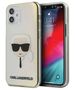 Original Case IPHONE 12 MINI Karl Lagerfeld Multicolor Hardcase Iridescent Karl`s Head (KLHCP12SPCKHML) multicolored 3700740482926