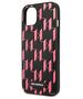 Original Case IPHONE 13 Karl Lagerfeld Hardcase Monogram Plaque (KLHCP13MMNMP1P) pink 3666339049171