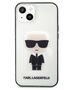 Original Case IPHONE 13 MINI Karl Lagerfeld Ikonik Karl (KLHCP13SHIKCK) transparent 3666339028015