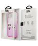 Original Case IPHONE 13 MINI Karl Lagerfeld Hardcase Gradient Ikonik Karl & Choupette (KLHCP13STGKCP) pink 3666339049201