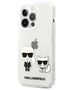 Original Case IPHONE 13 PRO MAX Karl Lagerfeld Hardcase Karl & Choupette (KLHCP13XCKTR) transparent 3666339027407