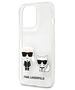 Original Case IPHONE 13 PRO MAX Karl Lagerfeld Hardcase Karl & Choupette (KLHCP13XCKTR) transparent 3666339027407