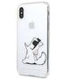 Original Case IPHONE X / XS Karl Lagerfeld Hardcase Choupette Fun (KLHCPXCFNRC) transparent 3700740435984