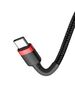 Baseus Cafule Cable USB-C PD 2.0 QC 3.0 60W 2m (Black+Red) 6953156285248