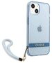 Case IPHONE 13 MINI Guess Hardcase Translucent Stap (GUHCP13SHTSGSB) blue 3666339040673