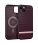 Case IPHONE 14 PLUS Caselogy Parallax Mag MagSafe burgundy 810083831619