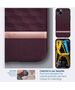 Case IPHONE 14 PLUS Caselogy Parallax Mag MagSafe burgundy 810083831619