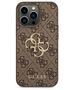 Original Case IPHONE 14 PRO Guess Hardcase 4G Big Metal Logo brown 3666339066307