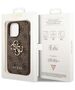 Original Case IPHONE 14 PRO Guess Hardcase 4G Big Metal Logo brown 3666339066307