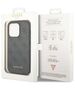 Original Case IPHONE 14 PRO Guess Hard Case 4G Metal Gold Logo gray 3666339094058