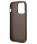 Original Case IPHONE 14 PRO Guess Hard Case 4G Stripe Collection brown 3666339088521