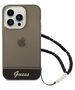 Case IPHONE 14 PRO Guess Hardcase Translucent Stap Pearl black 3666339064181