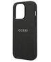 Original Case IPHONE 14 PRO Guess Saffiano Strap black 3666339088606