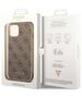 Original Case IPHONE 14 PLUS Guess Hardcase 4G Charms Collection brown 3666339094164