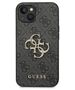 Original Case IPHONE 14 Guess Hardcase 4G Big Metal Logo gray 3666339066246