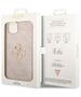 Original Case IPHONE 14 Guess Hardcase 4G Big Metal Logo pink 3666339088781