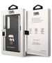 Original Case GALAXY Z FOLD 4 Karl Lagerfeld Book Saffiano Ikonik Metal black 3666339084813