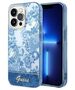 Original Case IPHONE 14 PRO Guess Hardcase Porcelain Collection blue 3666339064341