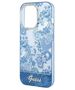 Original Case IPHONE 14 PRO Guess Hardcase Porcelain Collection blue 3666339064341