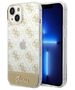 Original Case IPHONE 14 PLUS Guess Hardcase 4G Pattern Script gold 3666339090517