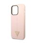 Case IPHONE 14 PRO MAX Guess Hardcase Silicone Triangle pink 3666339065959